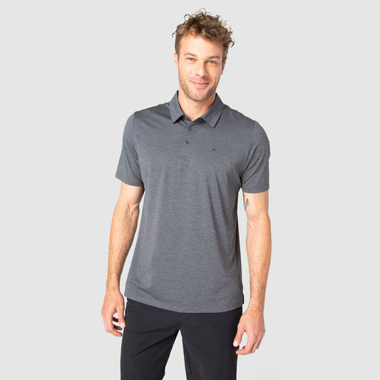 REMERA TECH GOLF DARK GREY