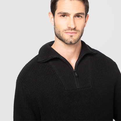 SWEATER HALF ZIPPER