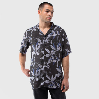 CAMISA VISCOSA DARK FLOWER