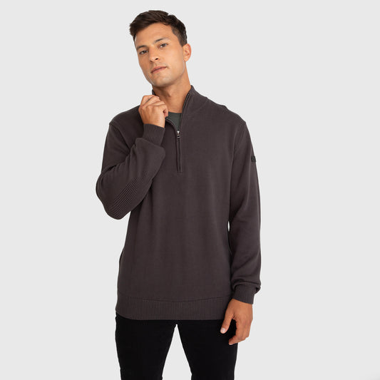 SWEATER HALF ZIPPER