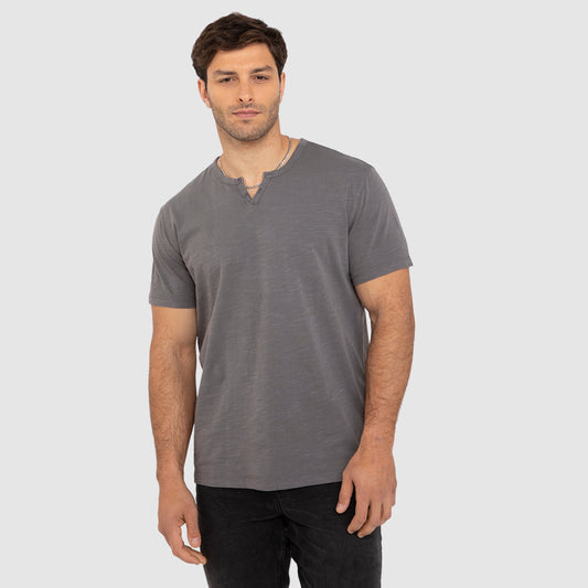 HENLEY MANGA CORTA