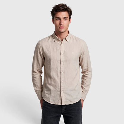 CAMISA LINO MANGA LARGA